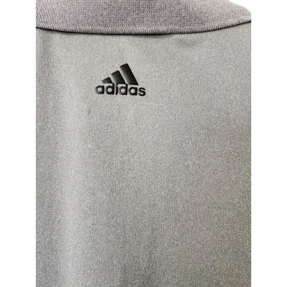 Adidas Climacool Polo Mens XL *bundle of 2 Gray EUC, Green has small defect pics - Picture 5 of 12